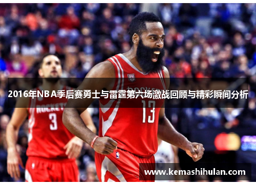 2016年NBA季后赛勇士与雷霆第六场激战回顾与精彩瞬间分析